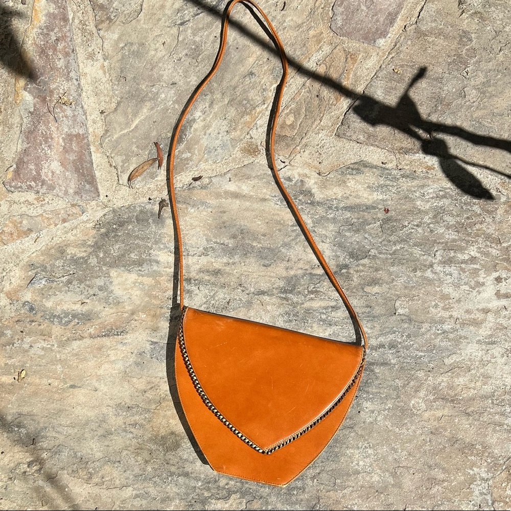 Vintage Italian Leather Crossbody Purse